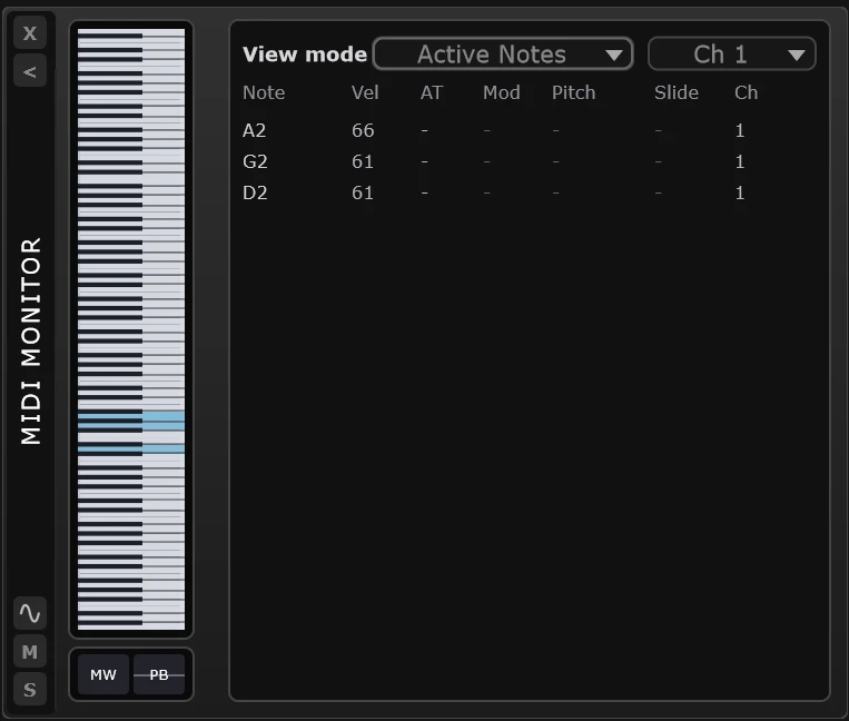 MIDI Monitor